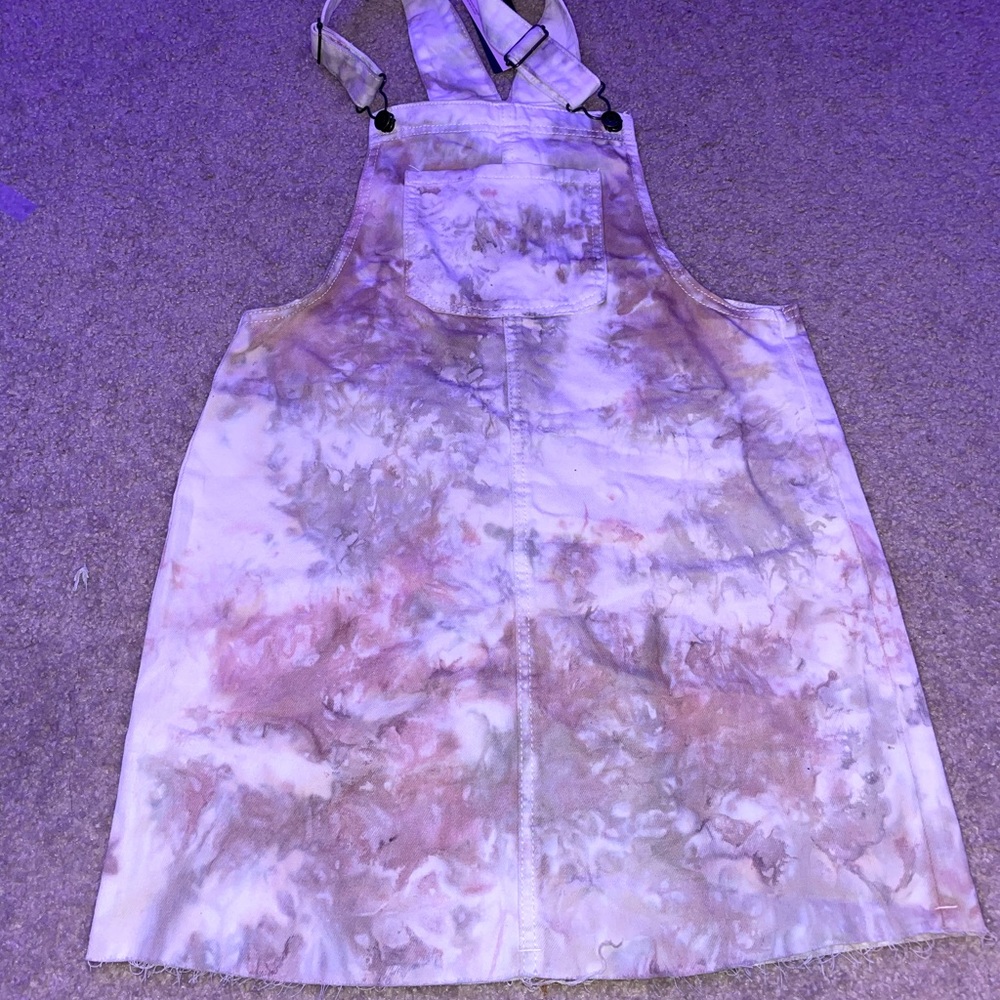 skirt overall jean material